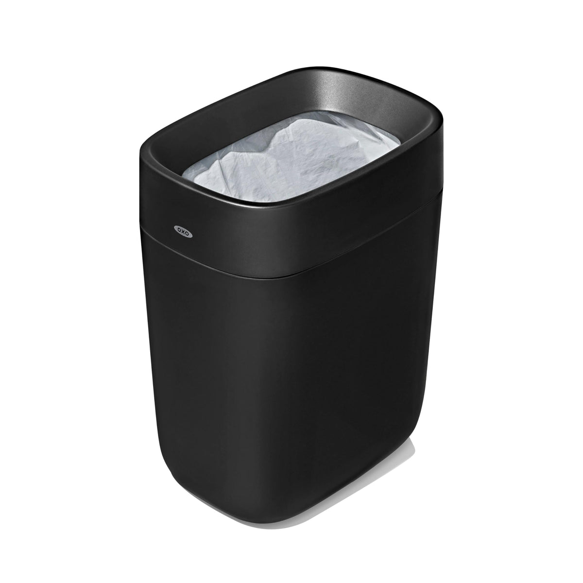 OXO Good Grips Bathroom Trash Can, White