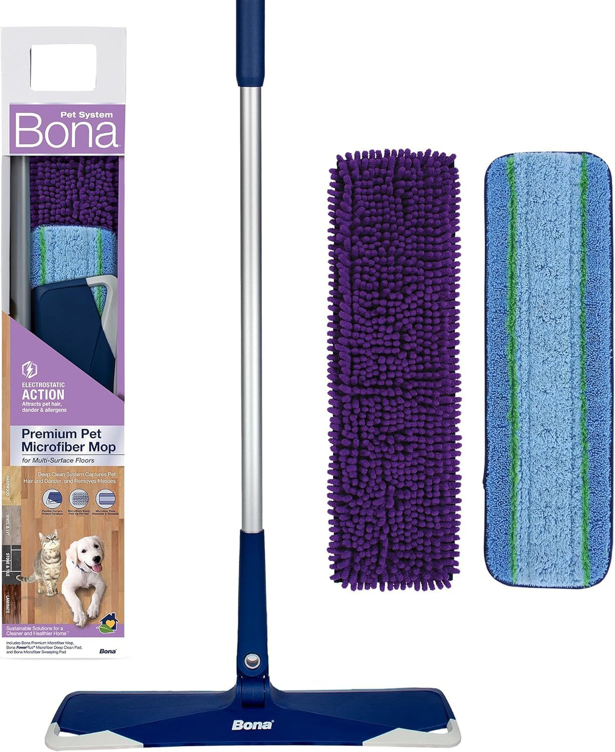 Bona Premium Sweep & Clean Mop for Multi-Surface floors