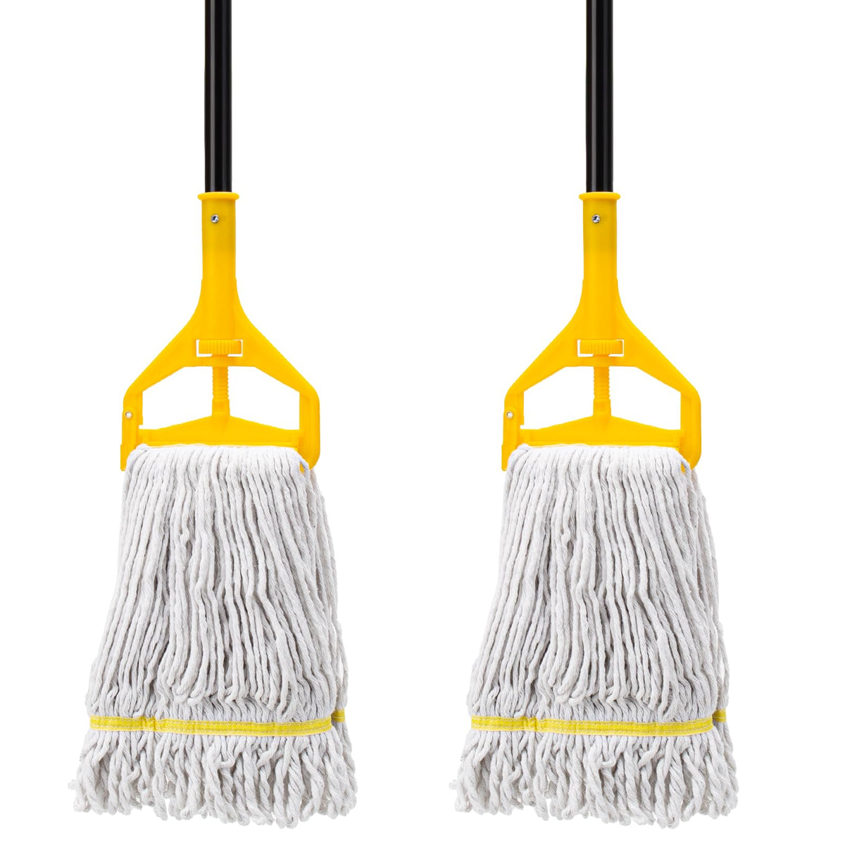Commercial Mop with 3 Large Replacement Heads,Heavy Duty Industrial Mops